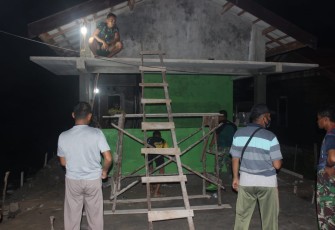 Kejar Target, Personel TMMD Kerja Lembur