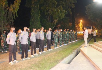   Kapolres Tebing Tinggi Lakukan Kunjungan Malam Silaturahmi Latsitardanus XLI di Akbid Pemko