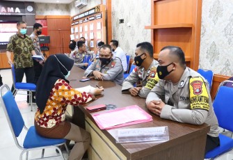 Tim Puslitbang Polri Lakukan Penelitian dan Supervisi di Wilayah Hukum Polres Karimun 
