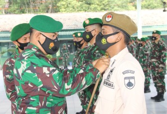 Kodim Sragen hari ini melaksanakan upacara corp raport Masa Persiapan Pensiun atau MPP dan Kenaikan Pangkat anggota.