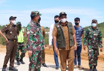 Wakil Bupati Bintan Tutup Karya Bakti Kodim 0315/Bintan Tahun 2021