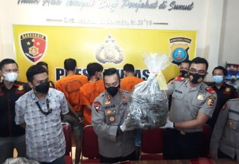 Terduga Pelaku Diamankan     