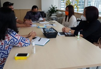 Ketua Komisi III DPRD Bitung Bersama Anggota Komisi Saat Sambangi Bapennas RI