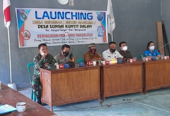 Danramil Sungai Kunyit Hadiri Launching Peringatan Hari Anti Narkoba