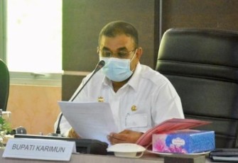 Bupati Karimun Minta Percepat Penanganan Kasus Covid-19