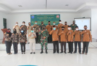 Kodim 1016 Palangka Raya Gelar Komsos Bersama Keluarga Besar TNI