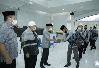 Surya Lepas Kafilah Kabupaten Asahan Untuk mengikuti STQH Ke XVII Provinsi Sumatera Utara