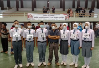 Satu Pelajar Bengkulu Utara Lolos Seleksi Paskibra Tingkat Nasional
