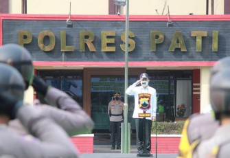 Bupati Pati pimpin apel gelar pasukan operasi 