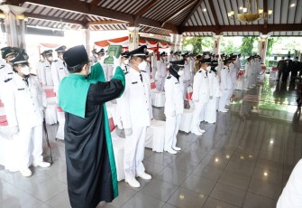 Pelantikan Kades terpilih