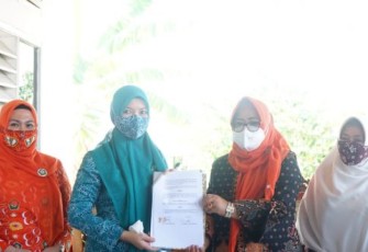 MoU dengan Dinkes, PKK, GOW, DWP Komitmen Tekan Angka Covid-19 di Kota Bengkulu