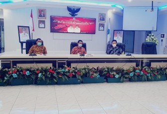 Wakil Walikota Bitung Mengikuti Peringatan Hari Lansia Nasional ke-25 Secara Virtual