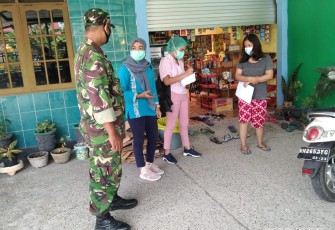 Babinsa Kelurahan Palangka Sampaikan Aturan untuk Acara Keramaian