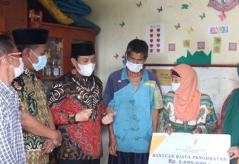  Wawali Dedy Kirim Bantuan Dari Baznas