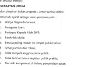 Ini Syaratnya