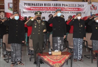 Upacara Hari Lahir Pancasila Secara Virtual