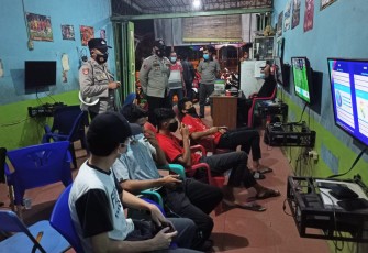 Polsek Rambutan Imbau Masyarakat Patuhi PPKM
