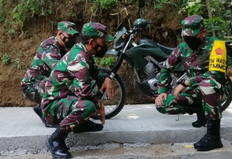 Kunjungan Aster ke Lokasi TMMD 112 