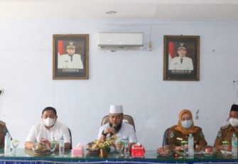 Berkunjung ke Dinkes dan RSHD, Walikota : Harus Senyum Saat Melayani Masyarakat