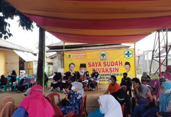 Wujudkan Kepedulian Pada Masyarakat, DPD II Partai Golkar Lembar Gelar Vaksinasi Masal