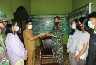 Remaja di Kelurahan Kampuri Meriahkan HUT TNI Ke 76 Bersama Satgas TMMD