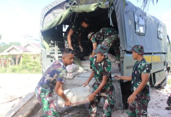 Pembangunan Pos Kamling Proyek TMMD Capai 42 Persen