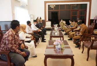 Bupati Surya Terima Audiensi DPC PMS Kabupaten Asahan