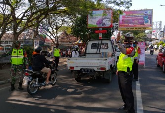 Kodim 0818 Ingatkan Masker Saat di Luar Rumah 