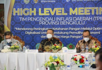 Pemerintah Provinsi (Pemprov) Bengkulu terus melakukan upaya dalam rangka menekan laju inflasi terkhusus pada masa Pandemi COVID-19