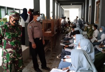 Kodim 0818 Terus Sukseskan Gerakan Vaksinasi 