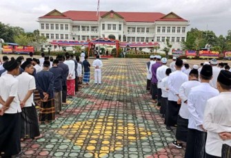 Pemkab Karimun Peringati Hari Santri Nasional "Santri Siaga Jiwa Raga" 2021