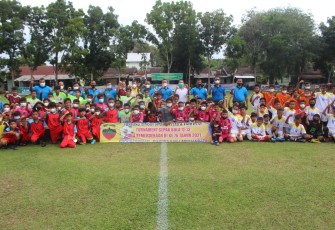 Gelar Tournamen Sepakbola U-13, Ini Pesan Dandim 0209/LB