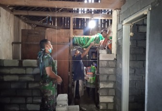 Lampu Penerangan Ikut Andil Juga Dalam Pengerjaan RTLH