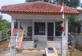 Perbaikan Posyandu TMMD Dilengkapi Fasilitas Listrik dan Air