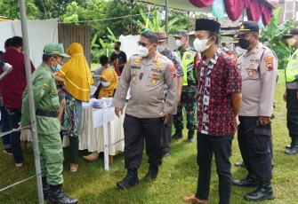  Pelaksanaan pemilihan Kepala Desa (Pilkades) di 14 Kecamatan, Kabupaten Banyumas mendapat apresiasi Kapolda Jateng, Irjen Pol Ahmad Luthfi