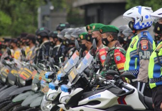 Kodim Palangka Raya Terjunkan 117 Personel Amankan Natal dan Tahun Baru