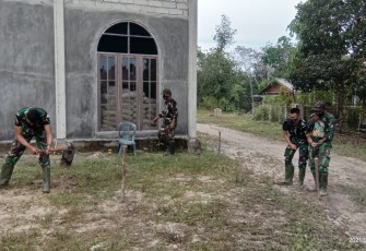 Sarana Ibadah Menjadi Salah Satu Target TMMD Reguler ke 112