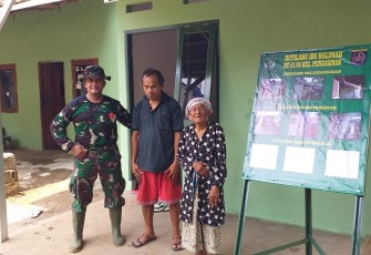 Nenek Halimah Senang Hasil TMMD Sangat Memuaskan