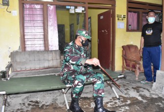 Tempat Tidur Nyaman Satgas TMMD 112