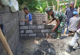 Lintas Sektor Program Terpadu TMMD 112 Kodim 0818