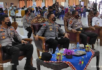 Polres Beserta Polsek Khususnya Bhabinkamtibmas Laksanakan Sosialisasi Vaksinasi
