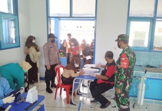 Antusias Pelajar Terus Meningkat Ikuti Vaksinasi, Di Gerai Presisi Vaksin Merdeka Polsek Sindangwangi