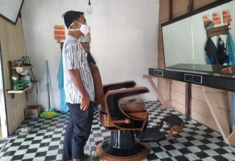 Salah seorang Pemuda Singkil, yang terus berupaya bangkit ditengah masa pandemi covid-19 ini.