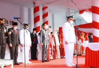 Upacara Peringatan Hut Ke-76 Republik Indonesia
