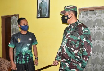 Dansatgas TMMD 112 Cek Rumah Singgah