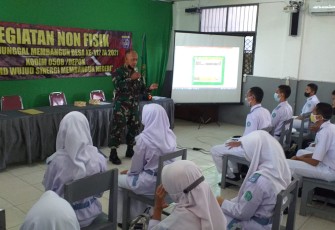 Penyuluhan Wasbang Satgas TMMD Bermanfaat Untuk Pembentukan Karakter