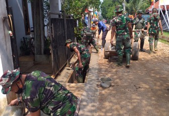 Pembangunan Drainse di Bedahan Mencapai 60 Persen
