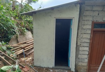 Jamban Sehat Ibu Ayumi di TMMD 112