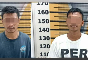 Terduga Pelaku Diamankan      
