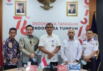 Bupati Pesawaran Kunjungi Ditjend Perhubungan Laut RI 